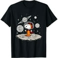 thumbnail image 1 of Peanuts Snoopy Planets Shirt – Outer Space Starfield Tee for Kids & Adults, 1 of 4
