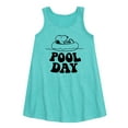 thumbnail image 1 of Peanuts - Snoopy Pool Day - Toddler and Youth Girls A-line Dress, 1 of 5
