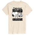 thumbnail image 1 of Peanuts - Snoopy Pro Record Collector - Men's Short Sleeve Graphic T-Shirt, 1 of 5