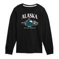 thumbnail image 1 of Peanuts - Snoopy - Puffer - Alaska Last Frontier - Toddler And Youth Long Sleeve Graphic T-Shirt, 1 of 6
