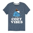 thumbnail image 1 of Peanuts - Snoopy - Puffer - Cozy Vibes - Toddler And Youth Short Sleeve Graphic T-Shirt, 1 of 6