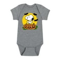thumbnail image 1 of Peanuts -  Snoopy Pumpkin Patch - Infant Baby One Piece, 1 of 5