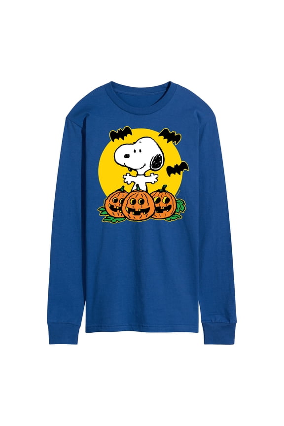 - Snoopy Pumpkin Patch - Men's Long Sleeve T-Shirt