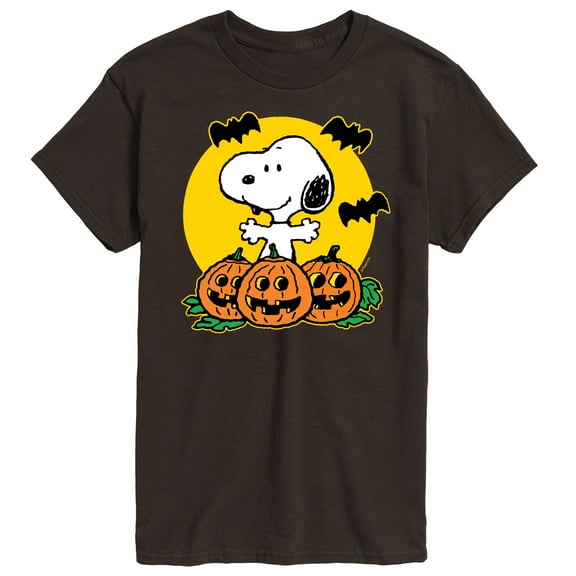 Peanuts - Snoopy Pumpkin Patch - Men's Short Sleeve Graphic T-Shirt