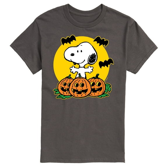 Peanuts - Snoopy Pumpkin Patch - Men's Short Sleeve Graphic T-Shirt