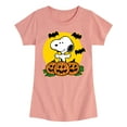 thumbnail image 1 of Peanuts - Snoopy Pumpkin Patch - Toddler And Youth Girls Short Sleeve Graphic T-Shirt, 1 of 6