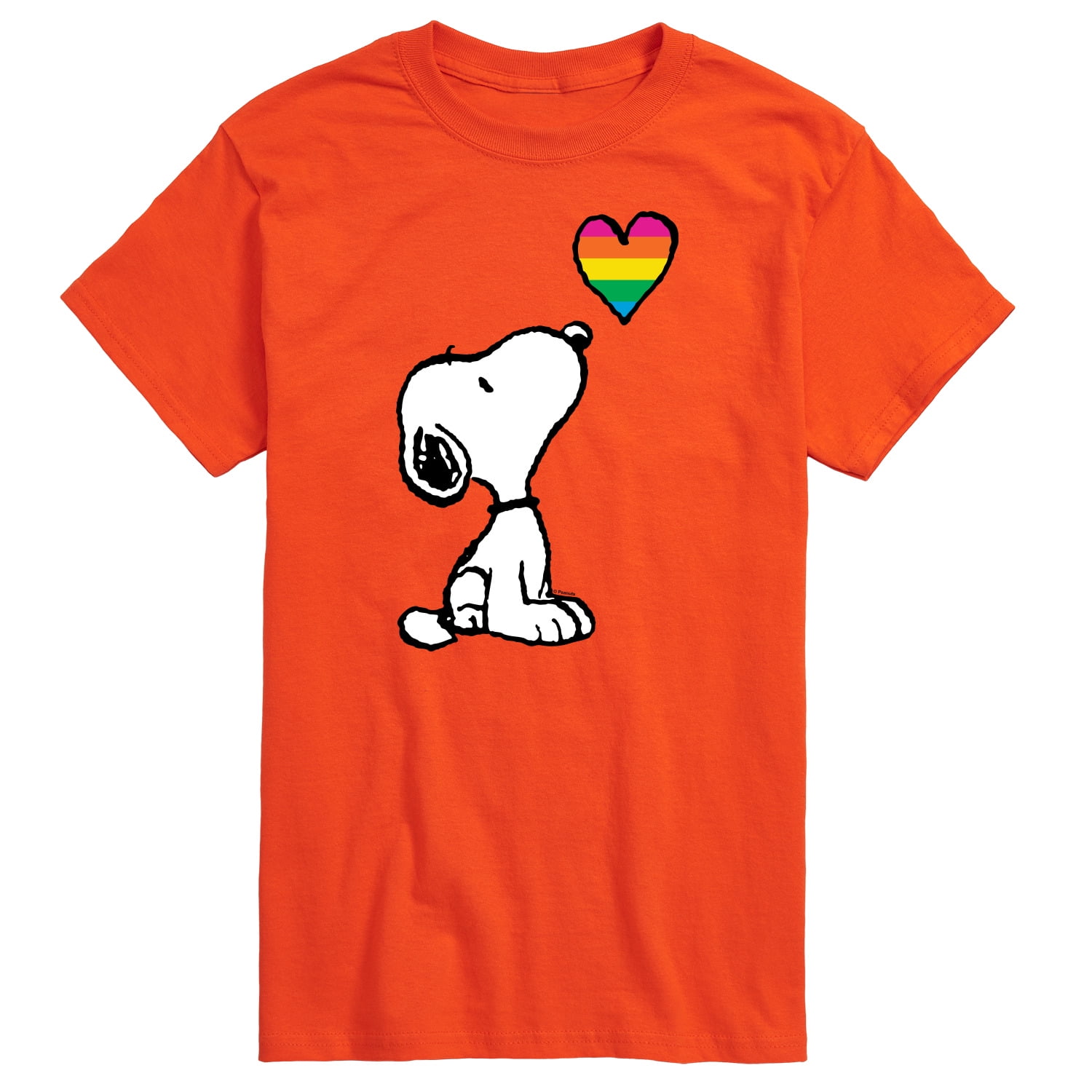 snoopy rainbow t shirt