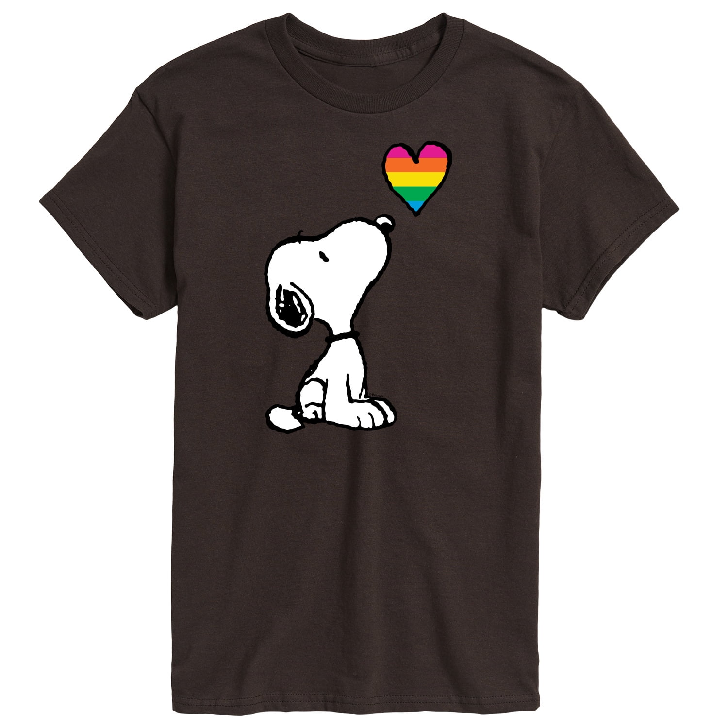 snoopy rainbow t shirt