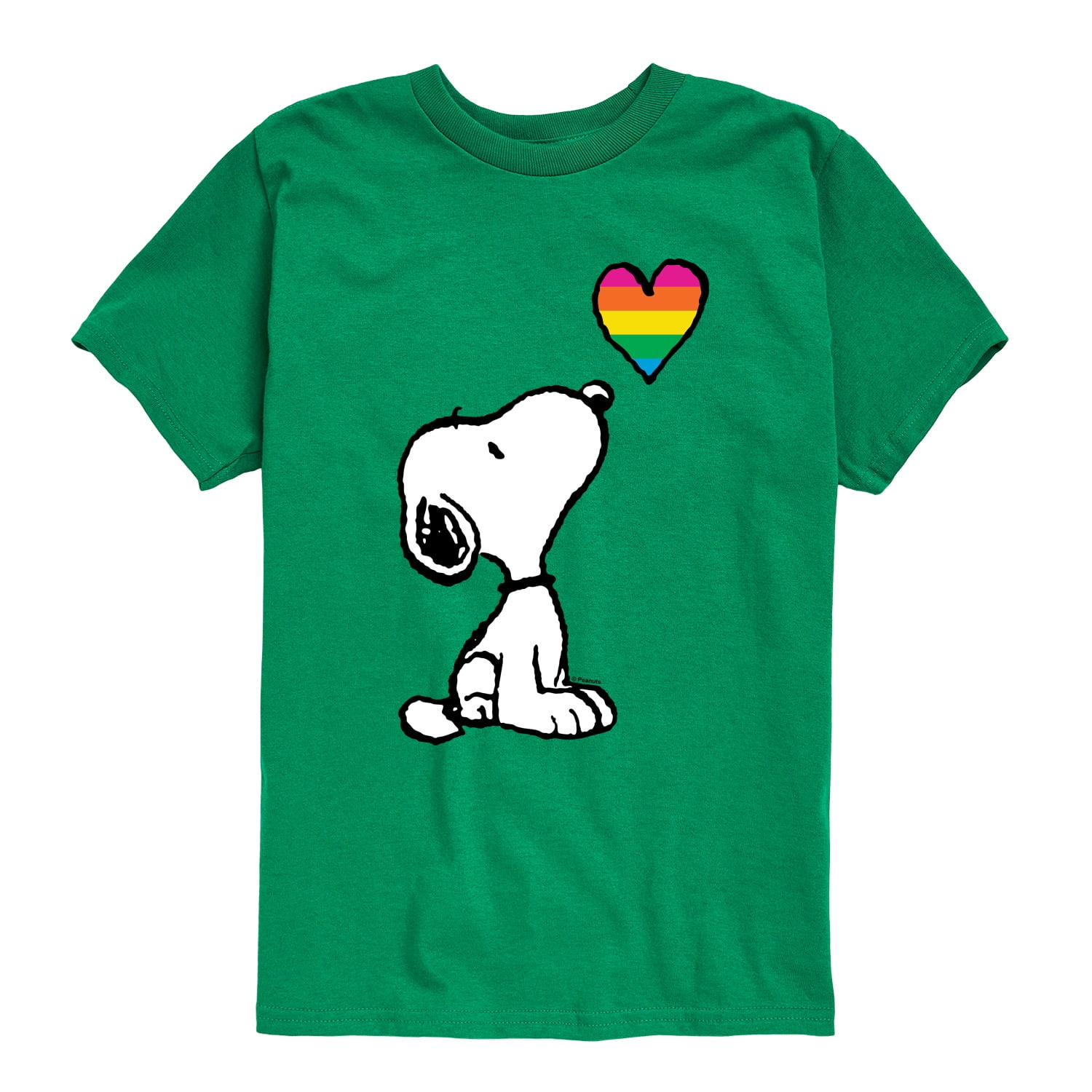 snoopy rainbow t shirt