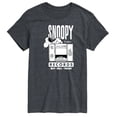 thumbnail image 1 of Peanuts - Snoopy Records - Men's Short Sleeve Graphic T-Shirt, 1 of 5