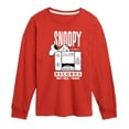 thumbnail image 1 of Peanuts - Snoopy Records - Toddler & Youth Long Sleeve Graphic T-Shirt, 1 of 5