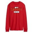 thumbnail image 1 of Peanuts - Snoopy Red - Men's Long Sleeve T-Shirt, 1 of 5