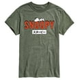 thumbnail image 1 of Peanuts - Snoopy Red - Men's Short Sleeve Graphic T-Shirt, 1 of 6