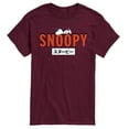 thumbnail image 1 of Peanuts - Snoopy Red - Men's Short Sleeve Graphic T-Shirt, 1 of 6