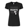 thumbnail image 1 of Peanuts - Snoopy Repeat - Juniors Fitted Tee, 1 of 5
