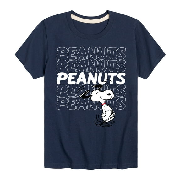 Peanuts - Snoopy Repeat - Toddler & Youth Short Sleeve Graphic T-Shirt