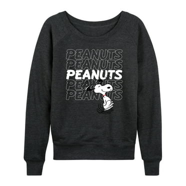 Peanuts - Snoopy Repeat - Women's Lightweight French Terry Long Sleeve Shirt