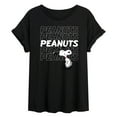 thumbnail image 1 of Peanuts - Snoopy Repeat - Women's Oversized T-Shirt, 1 of 5