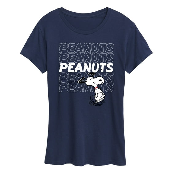 Peanuts - Snoopy Repeat - Women's Short Sleeve Graphic T-Shirt