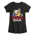 thumbnail image 1 of Peanuts - Snoopy Road Rebels - Toddler And Youth Girls Short Sleeve Graphic T-Shirt, 1 of 6