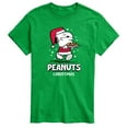 thumbnail image 1 of Peanuts - Snoopy Santa Christmas - Men's Short Sleeve Graphic T-Shirt, 1 of 6