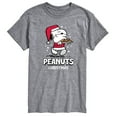 thumbnail image 1 of Peanuts - Snoopy Santa Christmas - Men's Short Sleeve Graphic T-Shirt, 1 of 6
