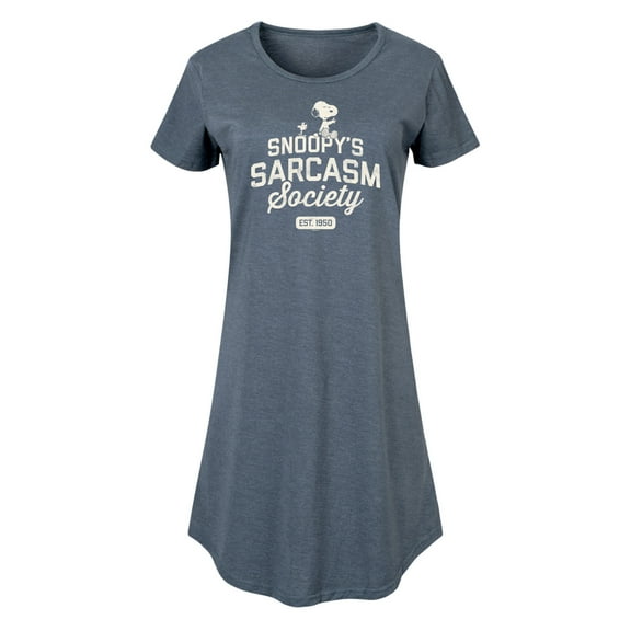 Peanuts - Snoopy Sarcasm Society - Women's Any Way Dress