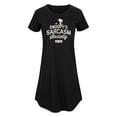 thumbnail image 1 of Peanuts - Snoopy Sarcasm Society - Women's Any Way Dress, 1 of 7