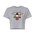 thumbnail image 1 of Peanuts - Snoopy Scarecrow Hay There - Juniors Cropped Cotton Blend T-Shirt, 1 of 6