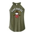 thumbnail image 1 of Peanuts - Snoopy Scarecrow Hay There - Juniors High Neck Tank Top, 1 of 6