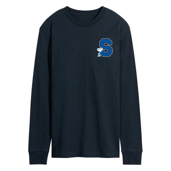 Peanuts - Snoopy School Long Sleeve Graphic T-Shirt