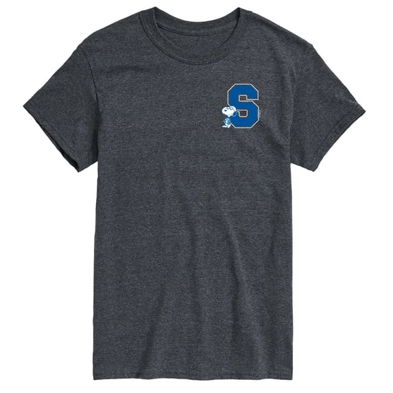 Peanuts - Snoopy School - Men's Short Sleeve Graphic T-Shirt