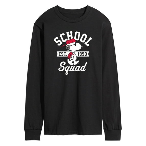 Peanuts - Snoopy School Squad - Men's Long Sleeve T-Shirt