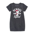 thumbnail image 1 of Peanuts - Snoopy School Squad - Toddler & Youth Girls Fleece Dress, 1 of 5