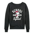 thumbnail image 1 of Peanuts - Snoopy School Squad  - Women's Lightweight French Terry Long Sleeve Shirt, 1 of 6
