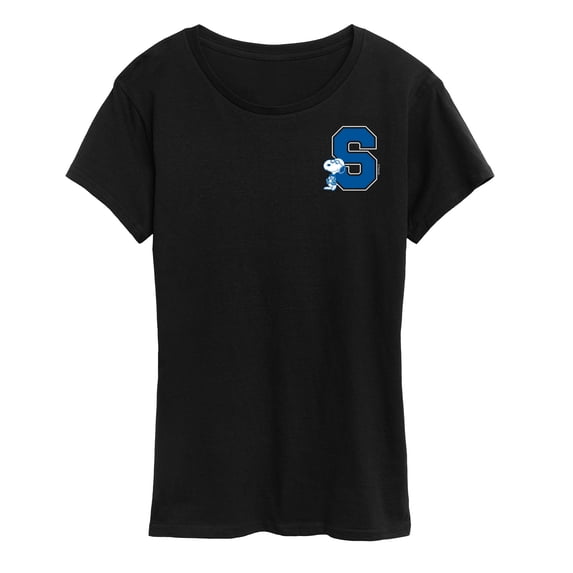Peanuts - Snoopy School - Women's Short Sleeve Graphic T-Shirt