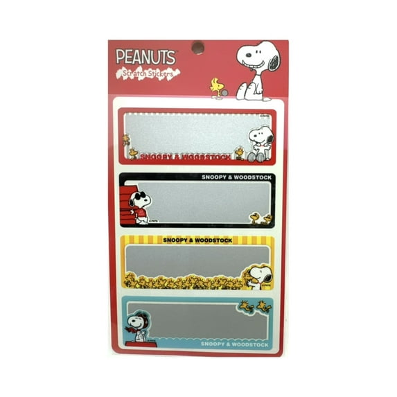 Peanuts Snoopy Scratch Note Stickers