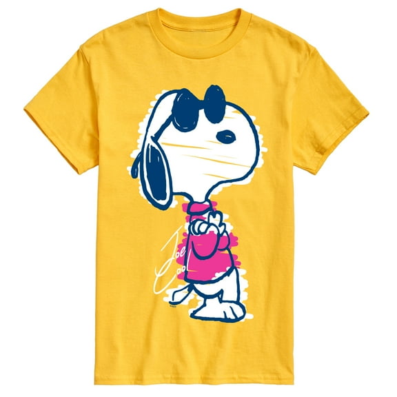 Peanuts - Snoopy Scribble - Men's Short Sleeve Graphic T-Shirt