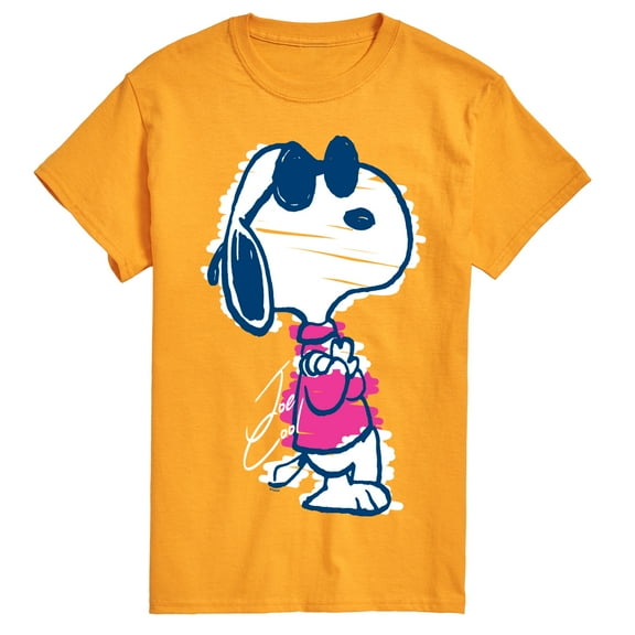 Peanuts - Snoopy Scribble - Men's Short Sleeve Graphic T-Shirt