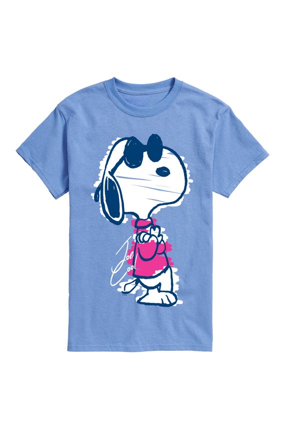 - Snoopy Scribble - Men's Short Sleeve Graphic T-Shirt