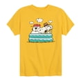thumbnail image 1 of Peanuts - Snoopy Sibling Pool Short Sleeve Graphic T-Shirt, 1 of 5