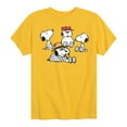 thumbnail image 1 of Peanuts - Snoopy Siblings - Toddler And Youth Short Sleeve Graphic T-Shirt, 1 of 5