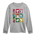thumbnail image 1 of Peanuts - Snoopy Siblings Yearbook - Youth Boys Long Sleeve Graphic T-Shirt, 1 of 5