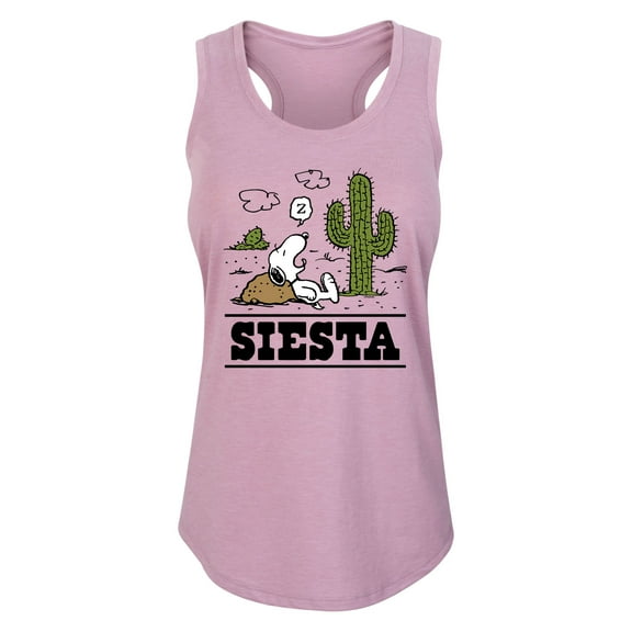 Peanuts - Snoopy Siesta - Women's Racerback Tank Top