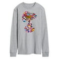 thumbnail image 1 of Peanuts - Snoopy Silhouette Pattern - Men's Long Sleeve T-Shirt, 1 of 6