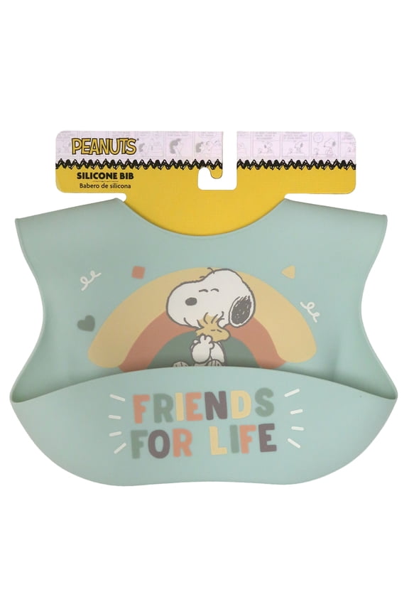 Snoopy Silicone Unisex Infant Bib
