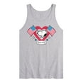thumbnail image 1 of Peanuts - Snoopy Since 1776 Flag Heart - Men's Jersey Tank Top, 1 of 5