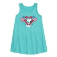 thumbnail image 1 of Peanuts - Snoopy Since 1776 Flag Heart - Toddler & Youth Girls A-line Dress, 1 of 5