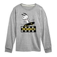 thumbnail image 1 of Peanuts - Snoopy Skater  - Toddler & Youth Long Sleeve Graphic T-Shirt, 1 of 5