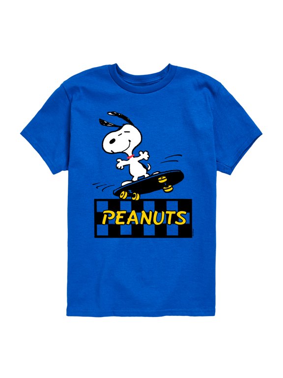 - Snoopy Skater Boys' Short Sleeve Graphic T-Shirt